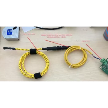 ALLNET MSR noplūdes noteikšanas kabelis 7,5 m sensors + 2 m savienojums (ALL445X-Leckage-7,5M-Cable)