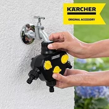 Kärcher 2.645-200.0 3 virzienu sadalītājs 60 mm iesūkšanas šļūtene ar pretvārstu