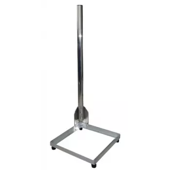WEIß BS4040 alumīnija balkona statīvs 40x40 cm pamatne, 1 m masts, 48 mm diametrs 3040