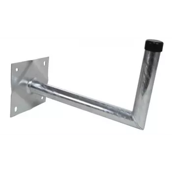 WEIß WHS450048FZ sienas stiprinājuma kronšteins tērauda 450mm balts 39019