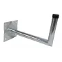 WEIß WHS450048FZ sienas stiprinājuma kronšteins tērauda 450mm balts 39019