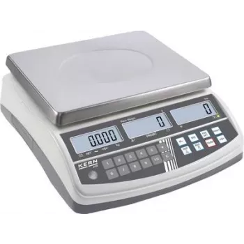 KERN CPB 6K0.1N skaitīšanas svari, 6 kg ietilpība, 0,1 g nolasāmība, uzlādējams akumulators