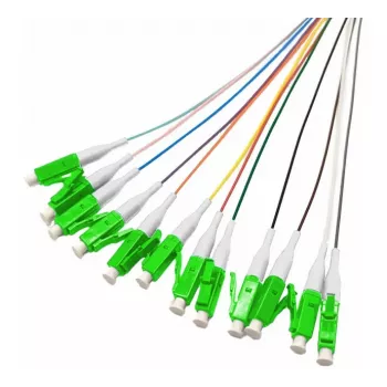 Tecline OM5 LC/UPC optiskās šķiedras pigtaili, 12 gab., 2,0 m, krāsu kodēti 20500018