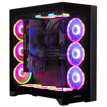 Captiva Highend Gaming R99-755 galddators - AMD Ryzen 9 9950X3D, Radeon RX 9070 XT 16GB, 64GB RAM, 2TB SSD, Windows 11 Home