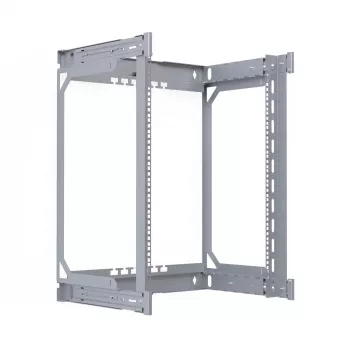 EFB Elektronik WGX-BF15 aizmugurējais rāmis X-Rack sienas skapim, 15U, 600x766mm, cinkots