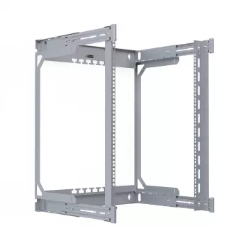 EFB Elektronik WGX-BF15 aizmugurējais rāmis X-Rack sienas skapim, 15U, 600x766mm, cinkots