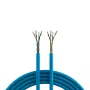 INFRALAN Cat.6A 500 MHz U/UTP 4 pāru instalācijas kabelis, AWG23, CPR B2ca, RAL5015 zils, 305m 99960.305-CPR