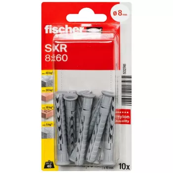 Fischer SXR 8 x 60 K NV garā kāta dībelis, 1 komplekts (532741)
