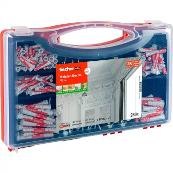 fischer Meister-Box XL Altbau+ S dībeļu komplekta kārba (577865)