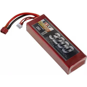 Reely LiPo akumulatoru komplekts 11.1V 3200mAh 3S cietais korpuss T-Plug RE-7851477
