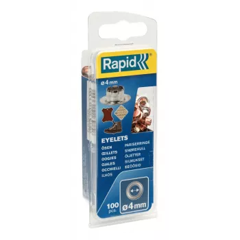 Rapid 5000409 cilpiņas, 4 mm, dažādās krāsās, 100 gabali