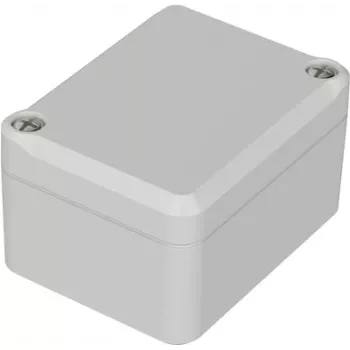 Bopla universālais korpuss 65 x 50 x 37 mm polikarbonāts gaiši pelēks RAL 7035 EM 206 62206000