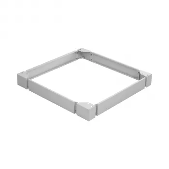 EFB Elektronik pamatne 600x600mm tīkla skapjiem, pelēka PEL-SOK66VV.GR