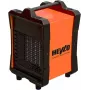 Master Climate Solutions Heylo DE 2 XL elektriskais ventilatora sildītājs, 2 kW, 90 m³/h, 230 V, 8,7 A, 2 sildīšanas pakāpes, iebūvēts termostats, aizsardzība pret pārkaršanu, pārnēsāšanas rokturis, pulverkrāsots tērauds 1101922