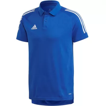 adidas Condivo 20 vīriešu polo krekls Team Royal Blue/White ED9237 izmērs S