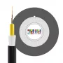 INFRALAN U-DQ(ZN)BH OM3 24G (1x24) Eca 3000N LSZH melns, 7,5mm 54524D1E-CPR