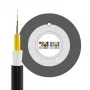 INFRALAN A-DQ(ZN)B2Y OS2 24E (1x24) Fca 2000N melns 5,8mm G657A1 āra optiskais šķiedras kabelis, 24 šķiedras, 2000N stiepes izturība, brīvā caurulīte, PE apvalks A24S2F1