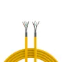 INFRALAN Cat.7A 1250 AWG22 S/FTP 4P CPR Dca 25Gbit/s ready Rapeseed Yellow RAL1021, 100m 999833.100-CPR