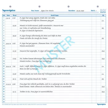 BOI ikdienas notikumu (A+S) veidlapas, A4, 50 loksnes 9206-00328