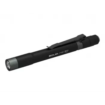 Ledlenser Solidline ST4 kabatas lukturis, melns, blisteris 502209
