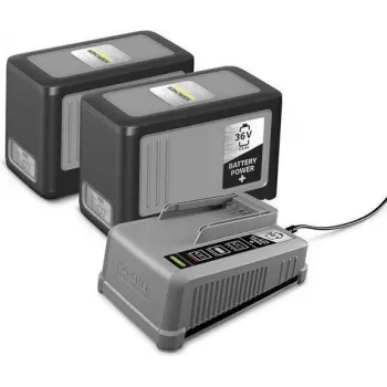 Kärcher Battery Power+ 36/75 sākuma komplekts – 36V 7.5Ah Li-Ion akumulators un ātrā uzlādes ierīce 2.445-070.0