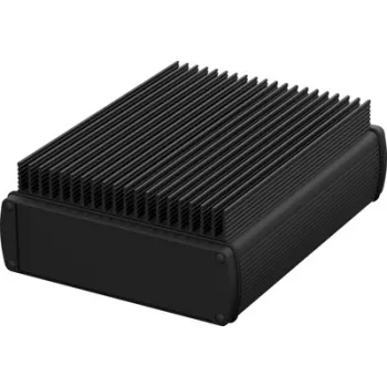 Bopla ALUBOS_SET ABPH 1600-0200 K alumīnija profila korpuss 169 x 200 x 52 mm melns RAL 9005 84516200.HMT1