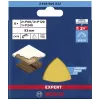 Bosch EXPERT C470 Delta slīpēšanas loksņu komplekts 93 mm P60/P80/P120 ar Velcro stiprinājumu, perforēts, 6 gab. 2608900832