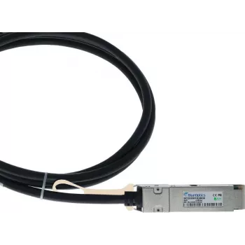 BlueLAN 40GBASE-CR4 QSFP uz 4x 10GBASE-CR SFP+ pasīvs tiešās pievienošanas sadalošais kabelis, 2 m, AWG30, Centec saderīgs CAB-Q-S-1M-CT-BL