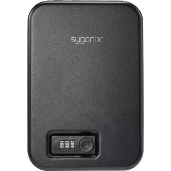 Sygonix SY-4849288 Elektroniskā kombinācijas seifa slēdzene - melna