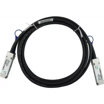 BlueLAN QSFP28 100G tiešās pievienošanas vara kabelis 0,5m QSFP28-100G-CU50CM-BL