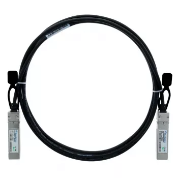 BlueLAN 10GBASE-CR pasīvais SFP+ uz SFP+ tiešās pievienošanas kabelis, 1m, AWG30, saderīgs ar Molex 747522101 (747522101-BL)