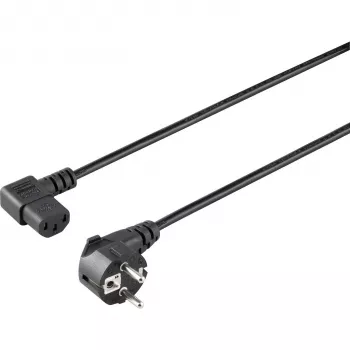 Sygonix SY-5042710 Aukstās ierīces strāvas kabelis CEE 7/7 uz IEC C13 2 m melns