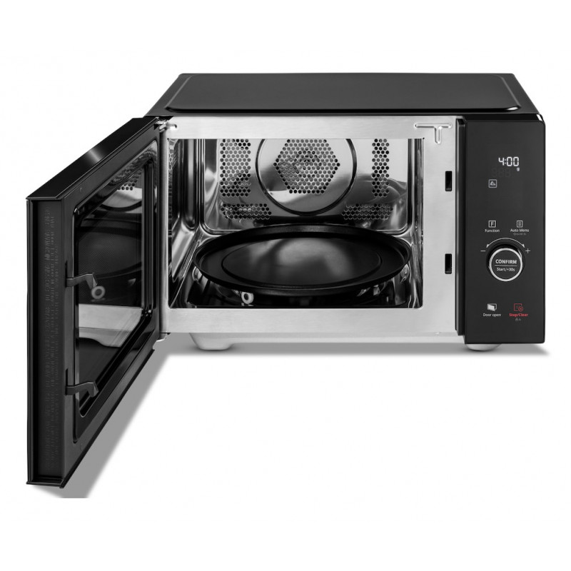 Medion MD 12041 4-in-1 kombinētā mikrovilņu krāsns ar grilu, konvekciju un atkausēšanu, 25L, 900W, melna/nerūsējošais tērauds 50076276