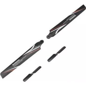 Reely BigFox rezerves propelleru komplekts (4 gab.: 2 CW, 2 CCW) – 5,5 collu 2 lāpstiņu propeleri RE-7693629