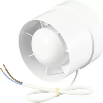 Sygonix SY-5233248 kanāla ventilators 230 V/AC 130 m³/h 100 mm balts