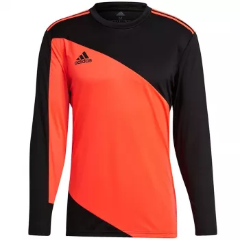 adidas Squadra 21 vārtsargu krekls vīriešu vārtsargu sporta krekls oranžs-melns GK9805 XL