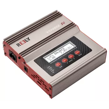 Reely V-Charge 50 daudzfunkciju lādētājs 50W AC/DC LiPo NiMH NiCd Pb ar balansētāju RE-8264340