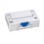 Tanos Systainer³ XXS 33 transporta kaste, ABS plastmasa, 105 x 31,3 x 66 mm, sakraujama, putekļu aizsardzība 83000089