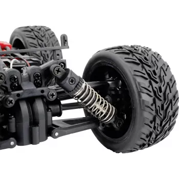 Reely RAW Blue Brushed 1:14 RC Monster Truck 4WD RTR 2.4 GHz ar akumulatoru un lādētāju RE-7171113