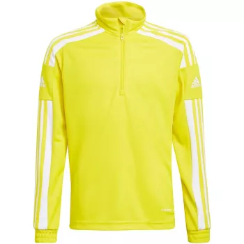 adidas Squadra 21 treniņu tops jauniešu svīteris Team Yellow 164cm GP6468
