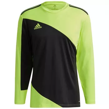 adidas Squadra 21 vārtsarga krekls vīriešu vārtsarga džemperis melns-laima GN5795 XL
