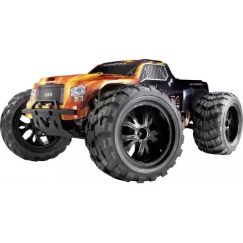 Reely Cimera Black Brushless 1:10 RC Monster Truck 4WD RTR 2.4 GHz ar akumulatoru un lādētāju (RE-6914403)
