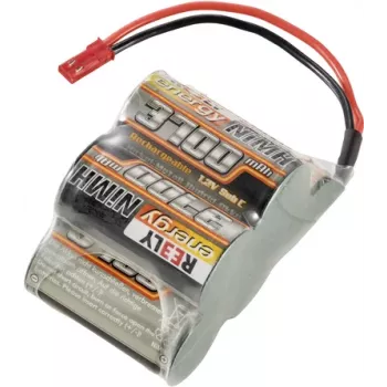 Reely NiMH uztvērēja akumulators 6V 3700mAh 5 šūnu Sub-C Hump Pack BEC (RE-7855953)