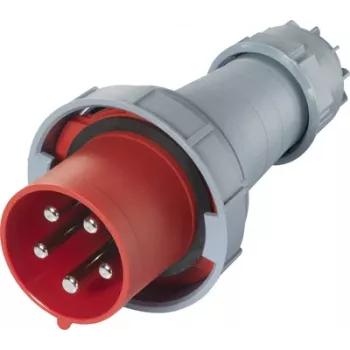 Sygonix SY-6790588 CEE spraudnis 125 A 5-poliem 400 V/AC IP67 sarkans
