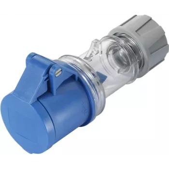 Sygonix SY-5871536 CEE savienotājs 16 A 3-poliem 230 V/AC IP44 caurspīdīgs