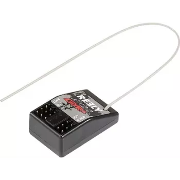 Reely RX2+2 GYRO 4 kanālu žiro uztvērējs 2.4 GHz JR/Futaba savienotāju sistēma RE-9146817