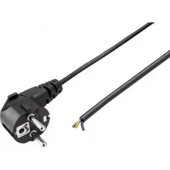 SYGONIX SY-5044220 Barošanas kabelis Schuko uz IEC C13 1,5 m melns