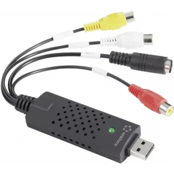 Renkforce RF-VC-120 video greiferis ar video rediģēšanas programmatūru, Plug and Play (RF-5044660)