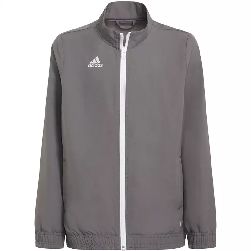 adidas Entrada 22 Prezentācijas Jaka Grey Four Jauniešu 140 H57539