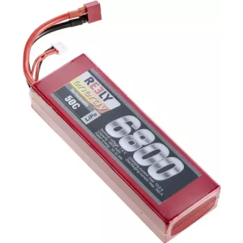 Reely LiPo uztvērēja akumulators 7.4V 6800mAh 2S 50C Hardcase T-Plug (RE-7856802)